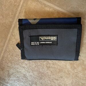 Mens nylon bench wallet